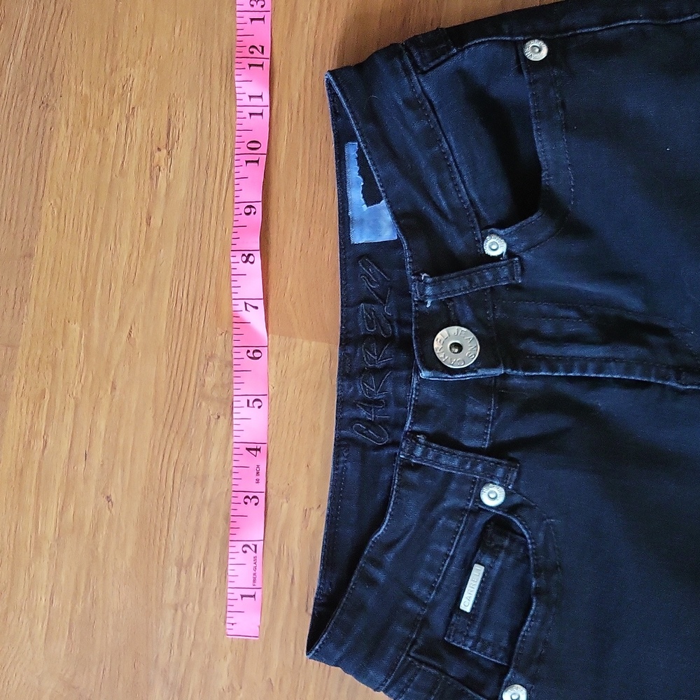Carreli l Size 26 l black denim l pants l fitted denim - Picture 10 of 12